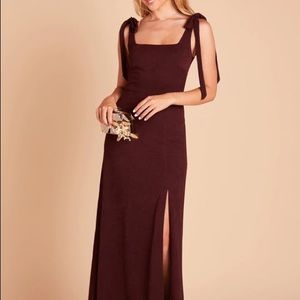 Birdy Grey Alex Dress, Cabernet (identical to David’s Bridal wine color)